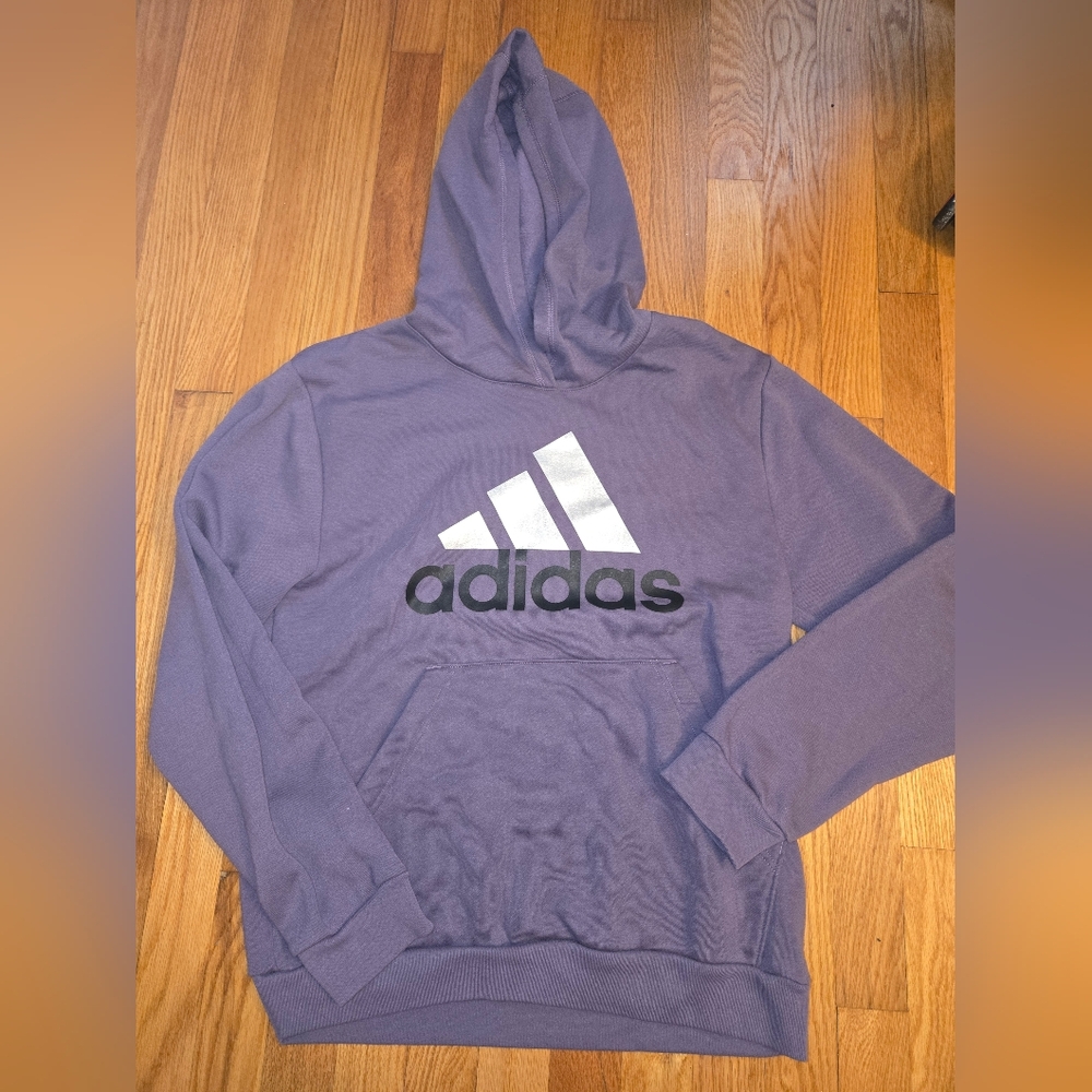 Adidas Girls Lavender Hoodie